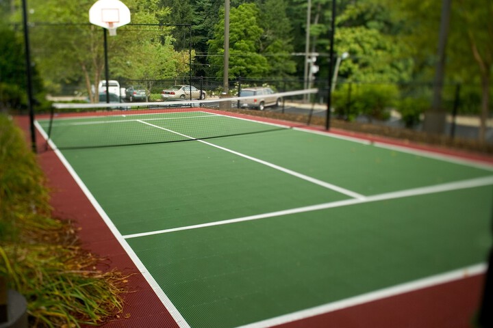 Tennis and Basketball Courts 24 of 27