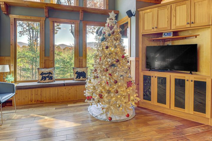 Ellijay Cabin Rental w / Hot Tub + Mountain Views!