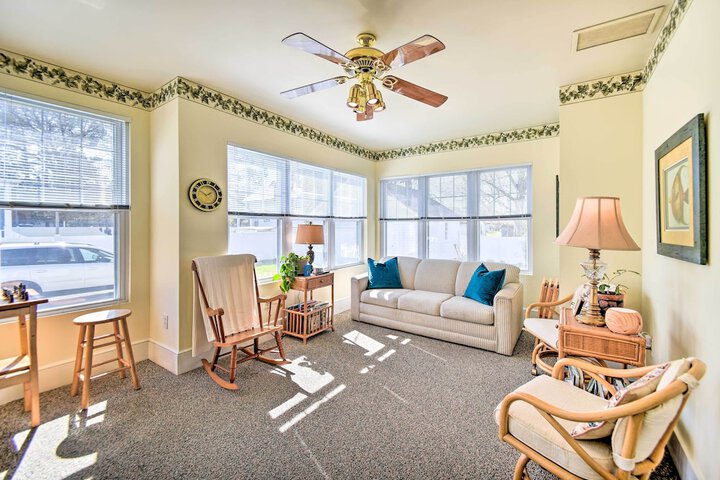 Edenton Vacation Rental w / Patio: Walk Downtown