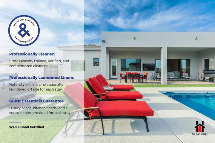 Peaceful Getaway to a New Custom-Built Luxury Home