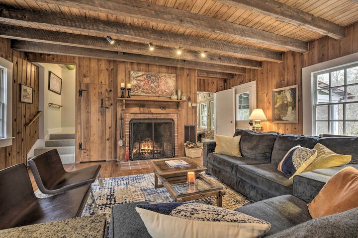 Warm + Peaceful Home w / Fire Pit on Haw River