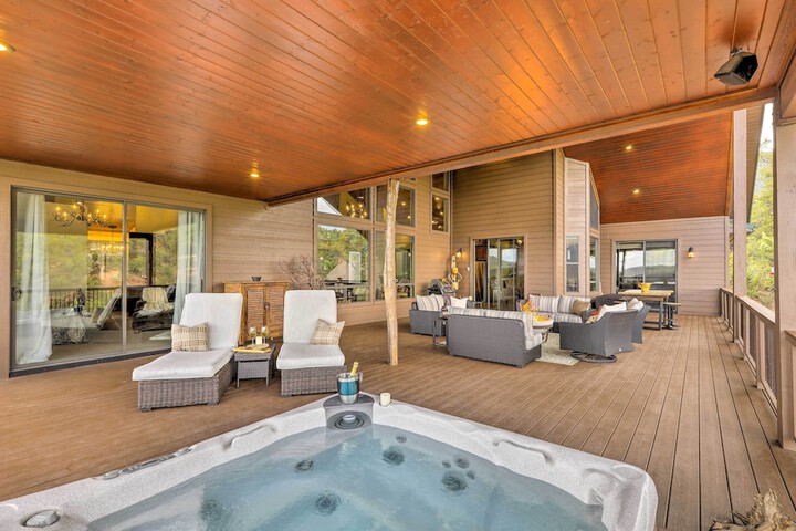 AZ Rim Retreat in Pine W / deck Hot Tub & Views!