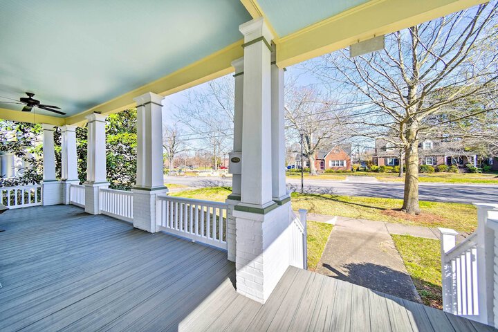 Edenton Vacation Rental w / Patio: Walk Downtown