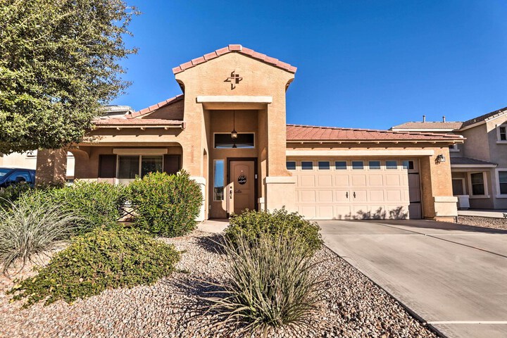 Maricopa Home w / Swim-up Bar Heated Pool & Slide