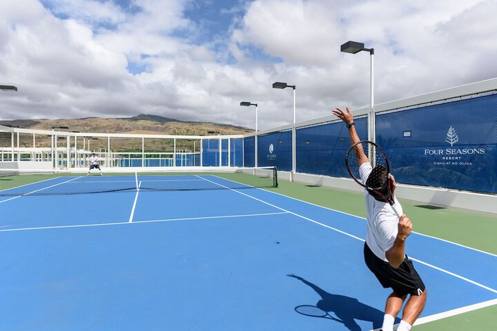 Tennis and Basketball Courts 105 of 112