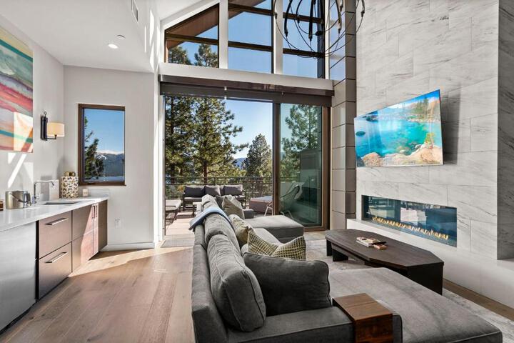 Appreciate this exclusive private penthouse located on Lake Tahoe