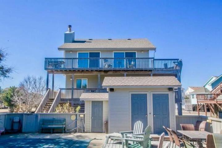 Duck R Way - Poteskeet Ocean View, 260 Yds to Beach, Pool, Hot Tub, Walk to Downtown Duck