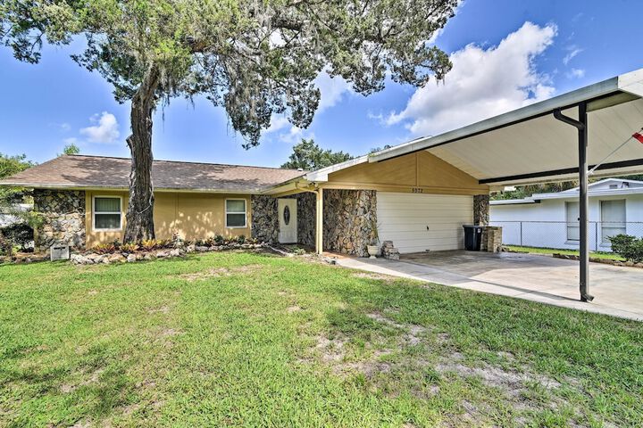 Riverfront Home With Private Dock Fire Pit!
