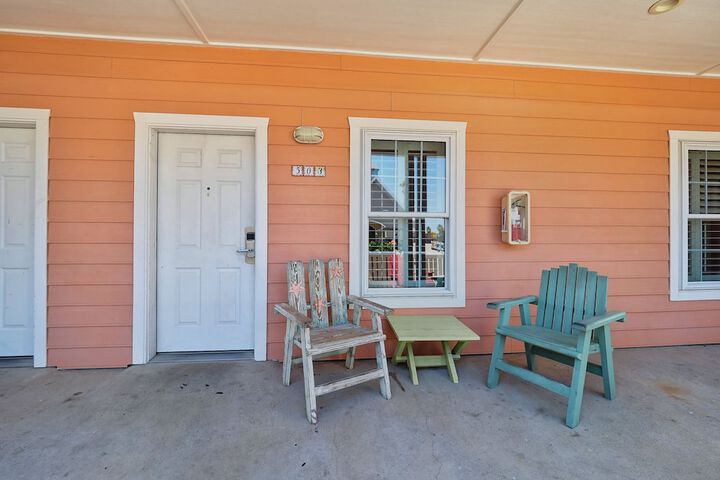 Seashell Village Resort near the beach with kitchens