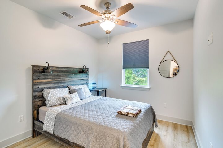 Modern Waveland Home w / Deck - Walk to the Beach!