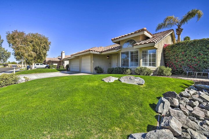 Indian Wells Oasis w / Pool: Walk to Tennis Garden!