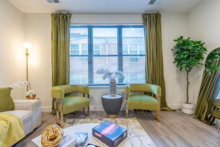 Opulence in Olive with Free Parking plus EV Plug 2 BR 2 baths Suite, 5 beds and Sleeps 8