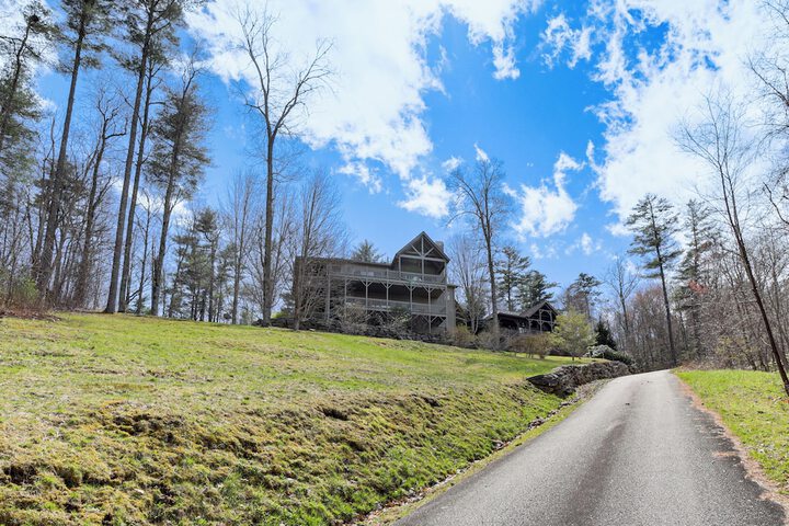 Water Views! Group-friendly Lake Glenville Home