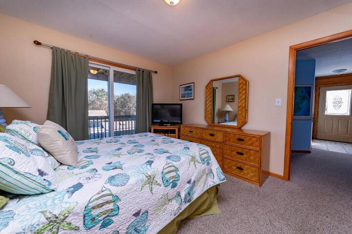 Duck R Way - Poteskeet Ocean View, 260 Yds to Beach, Pool, Hot Tub, Walk to Downtown Duck