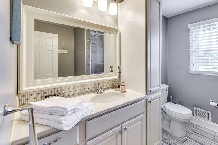 Luxe Lakefront Portsmouth Home: Fish Swim & Play!