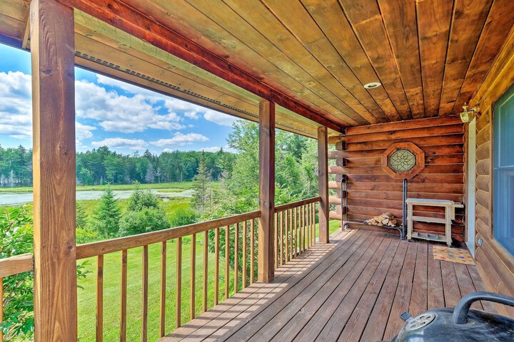 Jacksonville Cabin w / Wraparound Deck & Views
