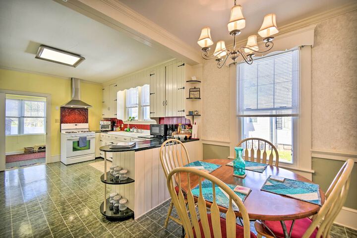 Edenton Vacation Rental w / Patio: Walk Downtown