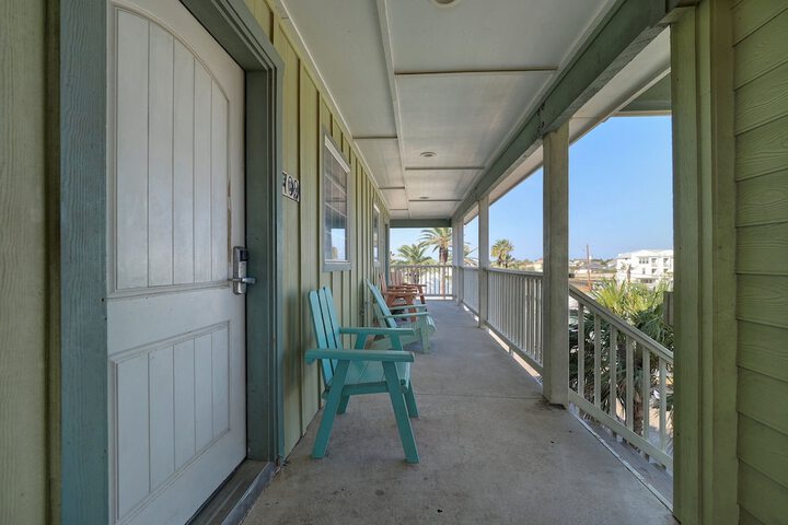 Seashell Village Resort near the beach with kitchens