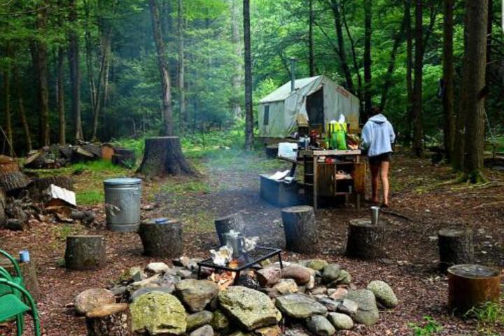 Tentrr Brookside at Camp RelevÉ