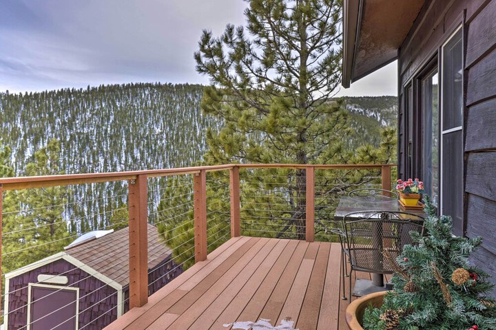Private Sauna & Mtn Views: Idaho Springs Gem