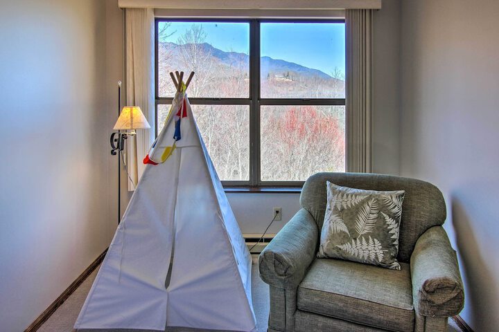 Furnished Deck + Mtn Views: Burnsville Cabin!