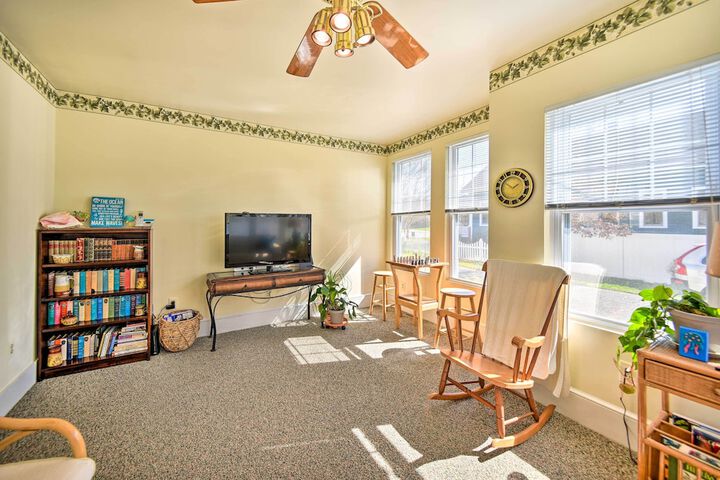Edenton Vacation Rental w / Patio: Walk Downtown
