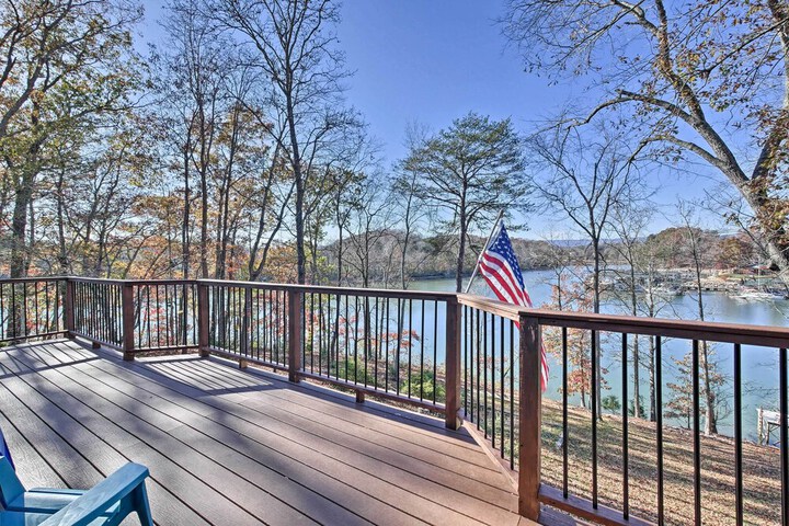 Chickamauga Lake Vacation Rental w / Boat Dock!