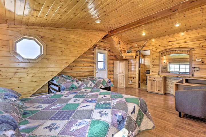 22str-00360 Fairplay Cabin w / Fire Pit Mtn Views!