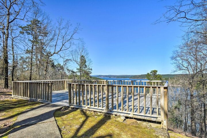 Arkansas Log Cabin Rental Near Lake Greeson!