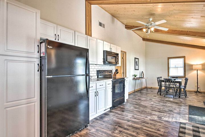 Waterfront Onamia Retreat w / Dock & Fire Pit!