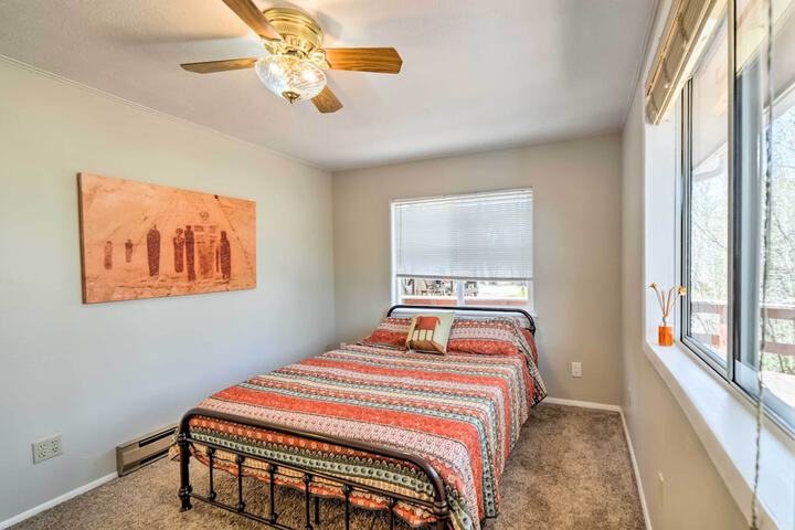 Spacious Mancos Home w / Furnished Deck & Yard!