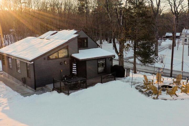 Acorn Lodge - Luxury Cabin Catskills, Windham Mountain, Hunter Mountain