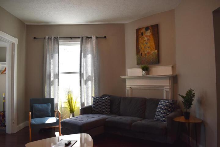 Urban Oasis 4BR Industrial Apartment