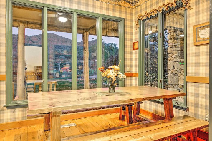River Access + Mtn Views: Cullowhee Lodge!