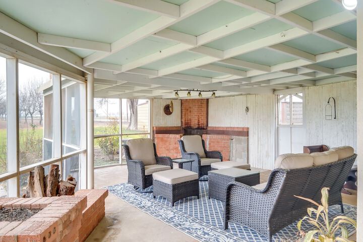 Peaceful Artesia Vacation Rental w / Orchard Views!