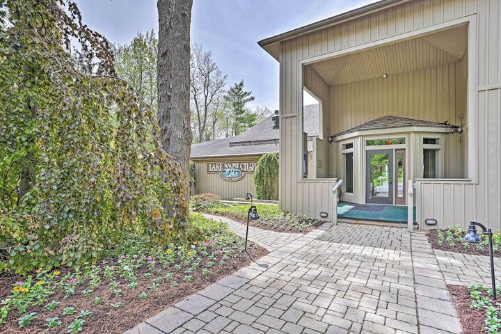 Game Room & Fire Pit: Chic Pocono Pines Home!