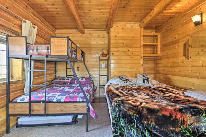 22str-00360 Fairplay Cabin w / Fire Pit Mtn Views!