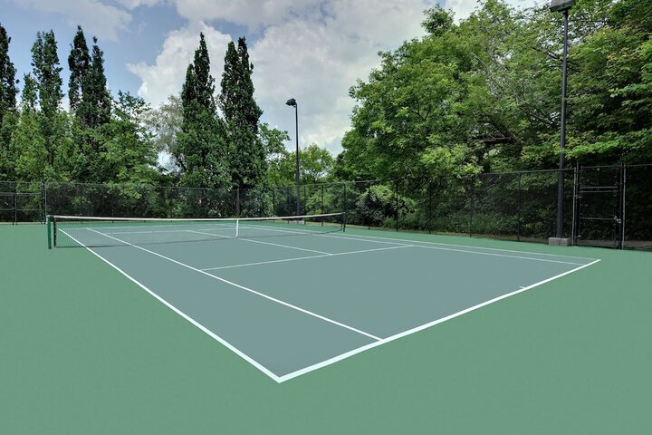 Tennis and Basketball Courts 24 of 27