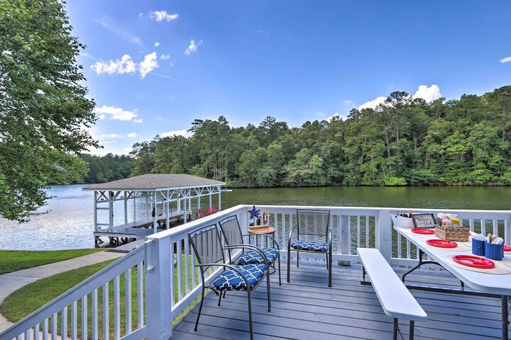 Waterfront Home on Jackson Lake w / Dock