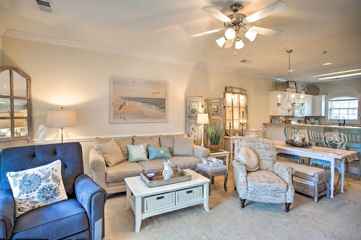 Little River Condo w / Pool 6 Mi to Beach!