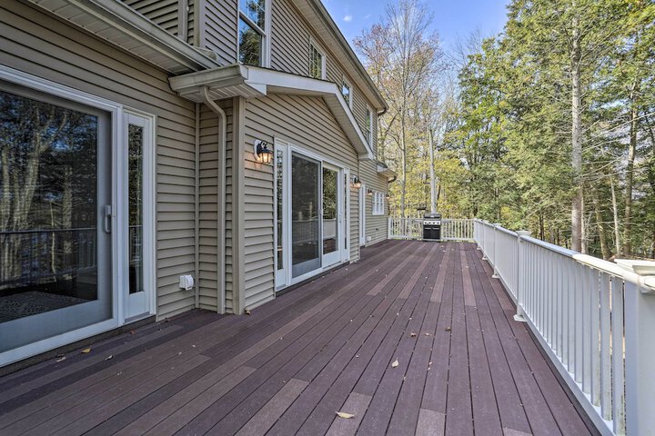 Beautiful Lakefront Retreat w / Deck & Views!