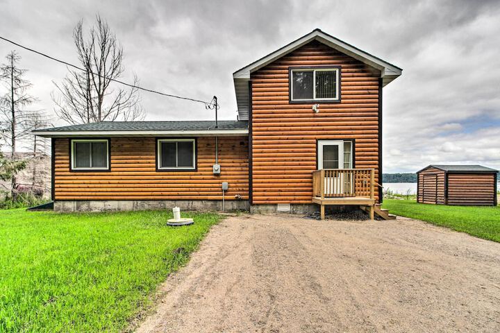 Dock & Fire Pit: Shamineau Lake Retreat!