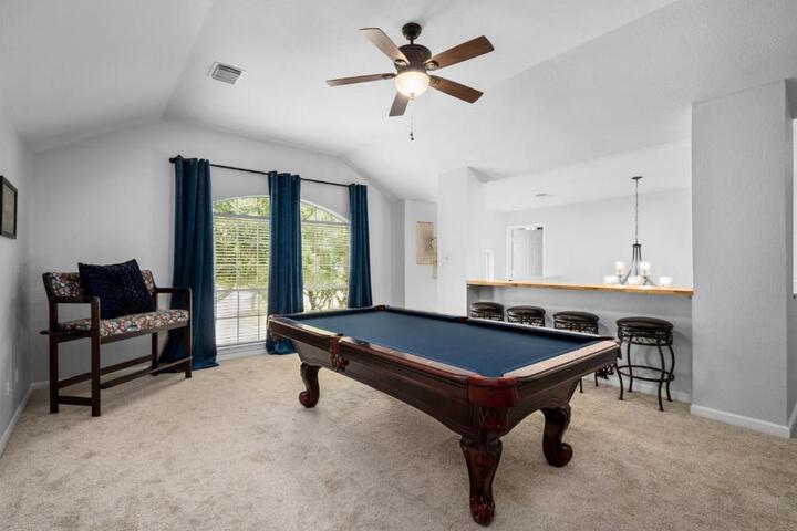Upscale 4BR Cypress Home w Pool Hot Tub, Theater, Sleeps 20