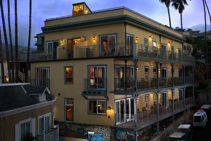The Avalon Hotel on Catalina Island