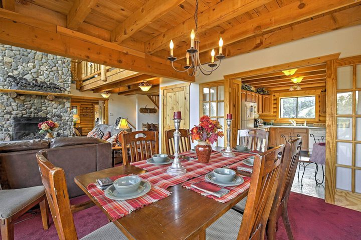 Expansive Alma Cabin w / Hot Tub & Mountain Views!