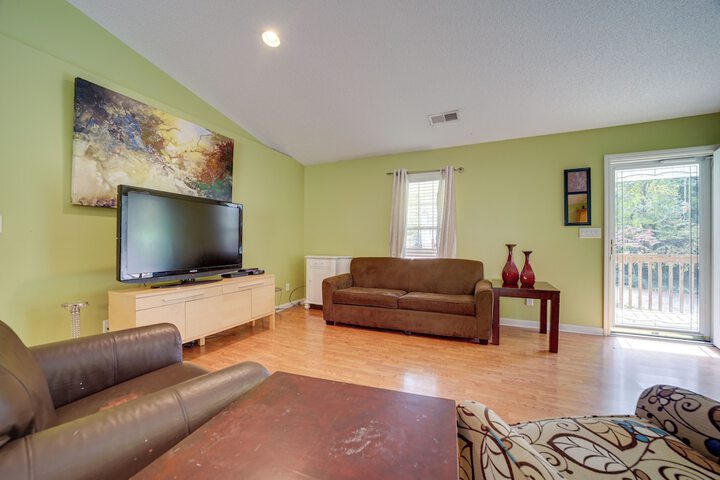 Candler Home w / Large Deck: Hike Bike & Unwind!