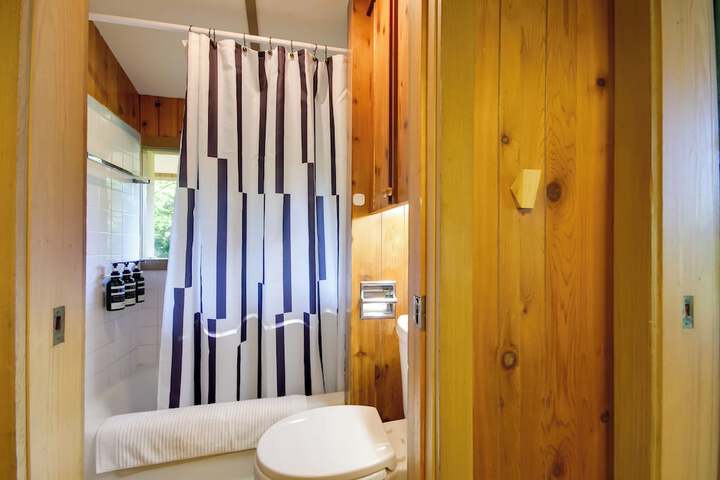 Tranquil Mid-century Modern Cottage w / Forest View