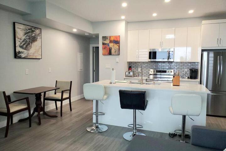 Stunning Ocean View Modern 1 BDR Private Entry Suite