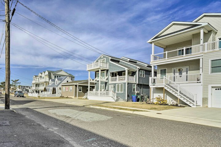 Brigantine Vacation Rental - Walk to Beach!