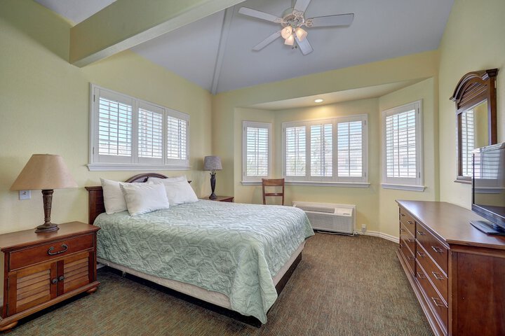 Seashell Village Resort near the beach with kitchens